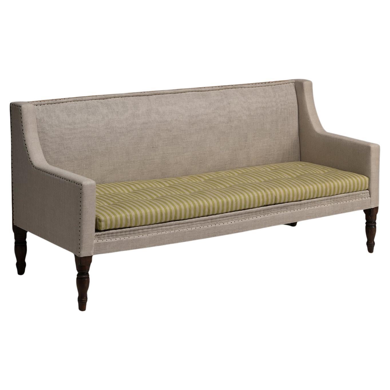 Country House Sofa, England circa 1860 For Sale