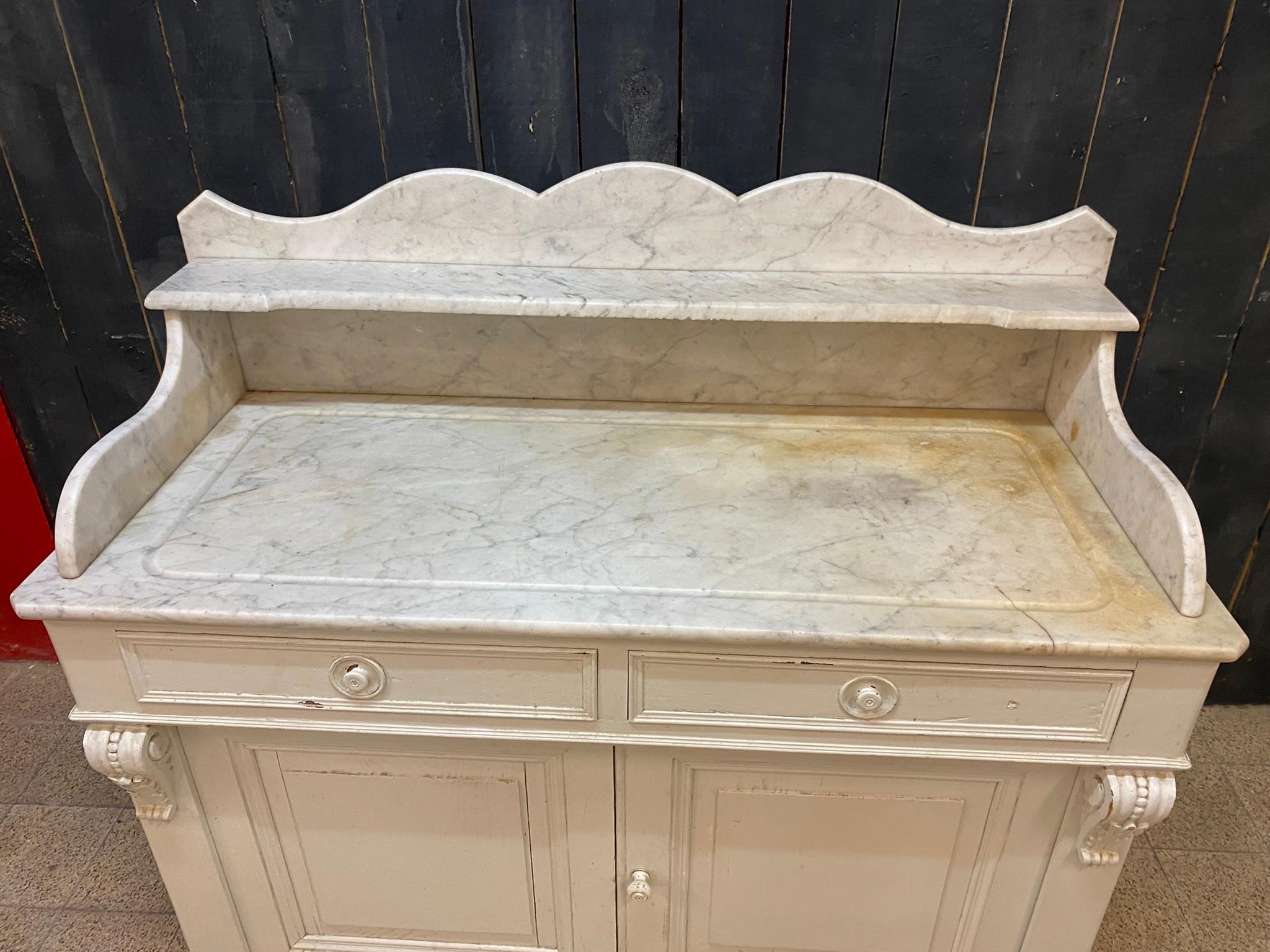 Country House Vanity circa, Louis Philippe 19 Eme For Sale 2