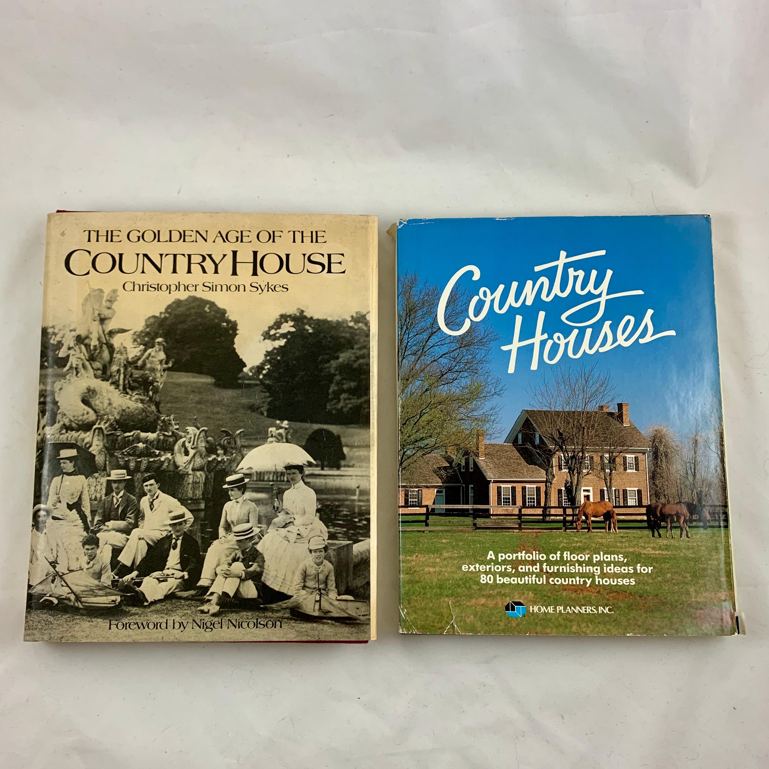 American Country Houses Cottages Stables International Design Decor Collection, 6 Books