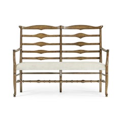 Country Ladder Back Bench