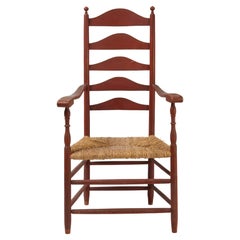Country Ladder Back Chair in Original Paint