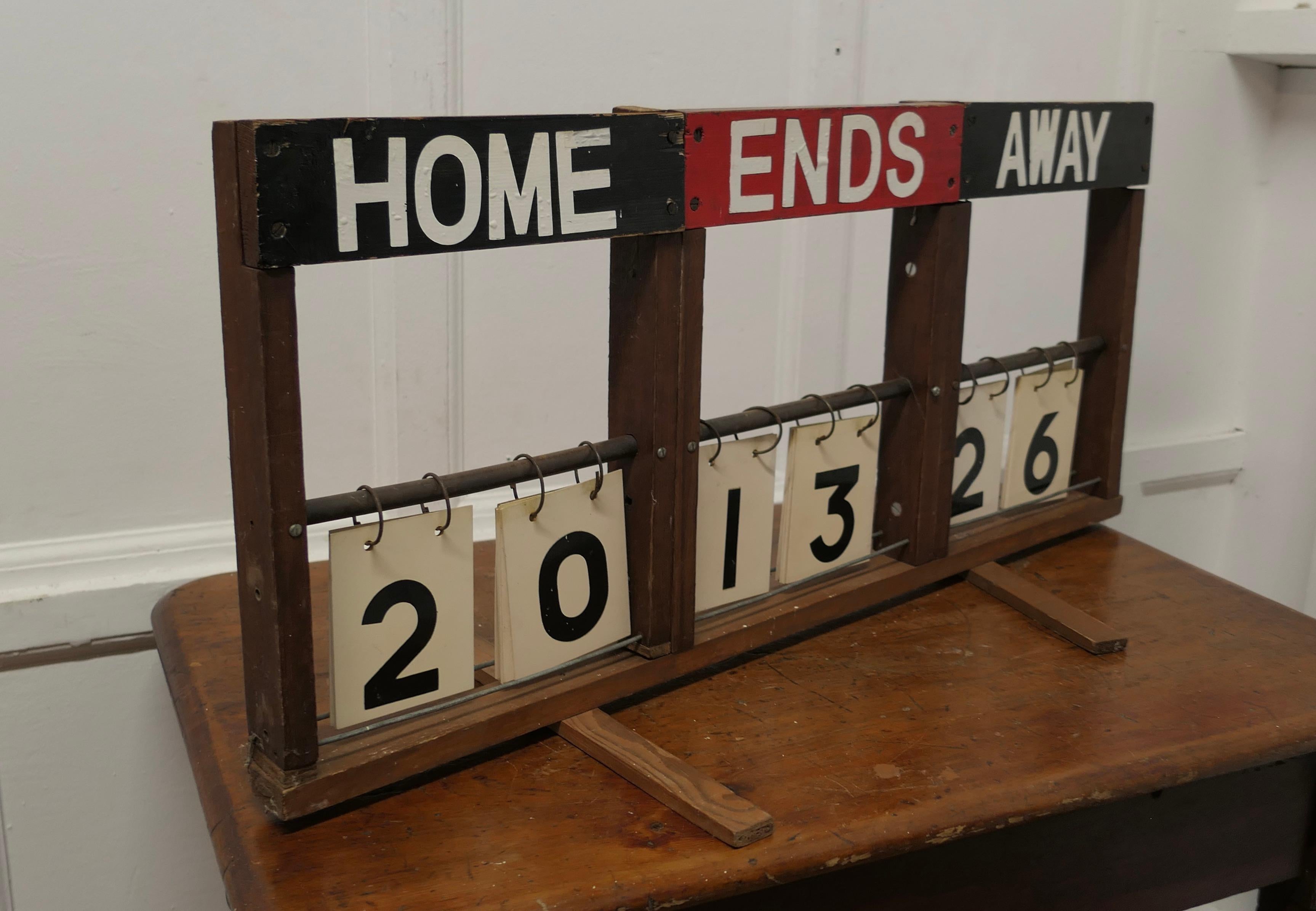 Mid-20th Century Country Made Village Cricket Score Board  A Charming Country made piece  For Sale
