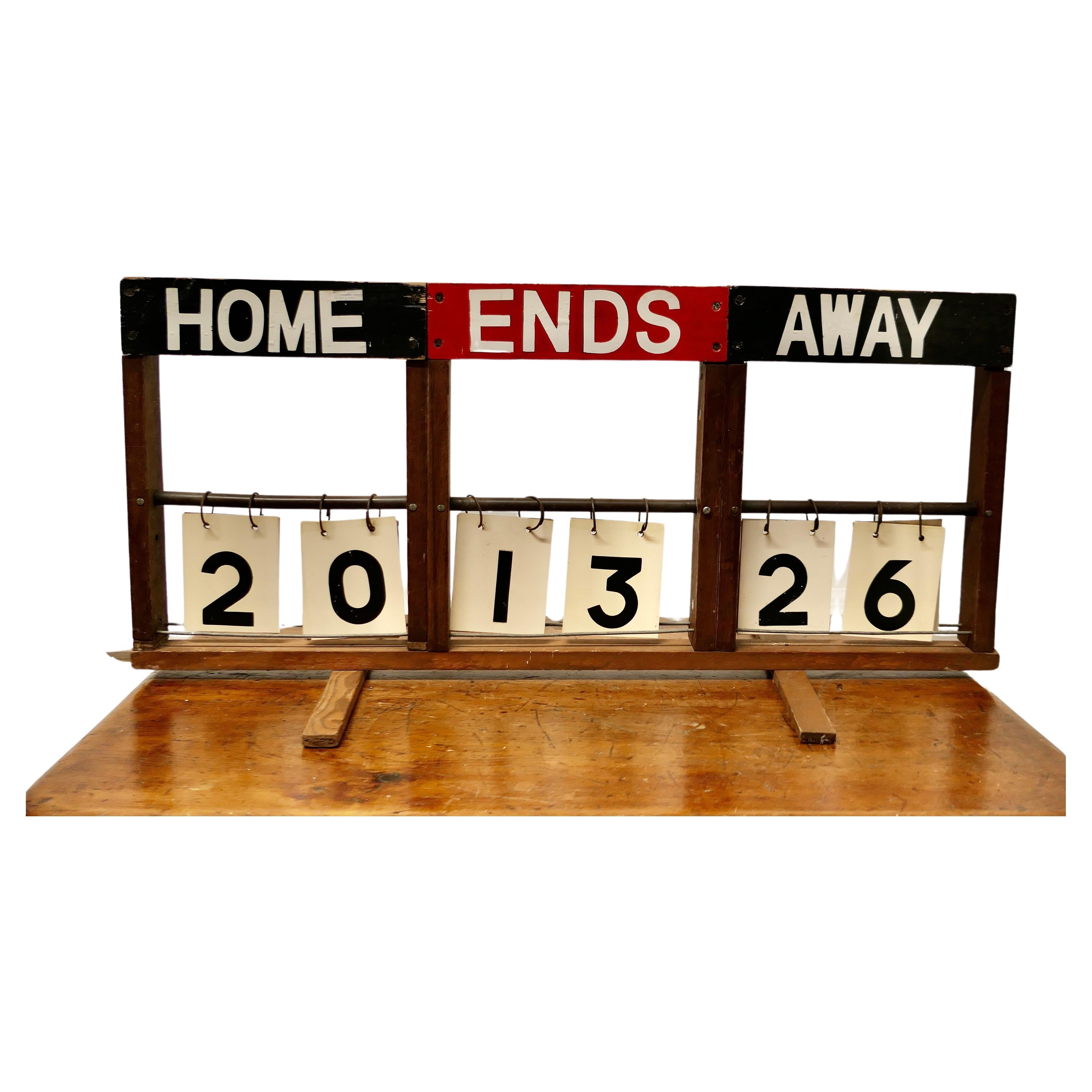 Country Made Village Cricket Score Board  A Charming Country made piece  For Sale