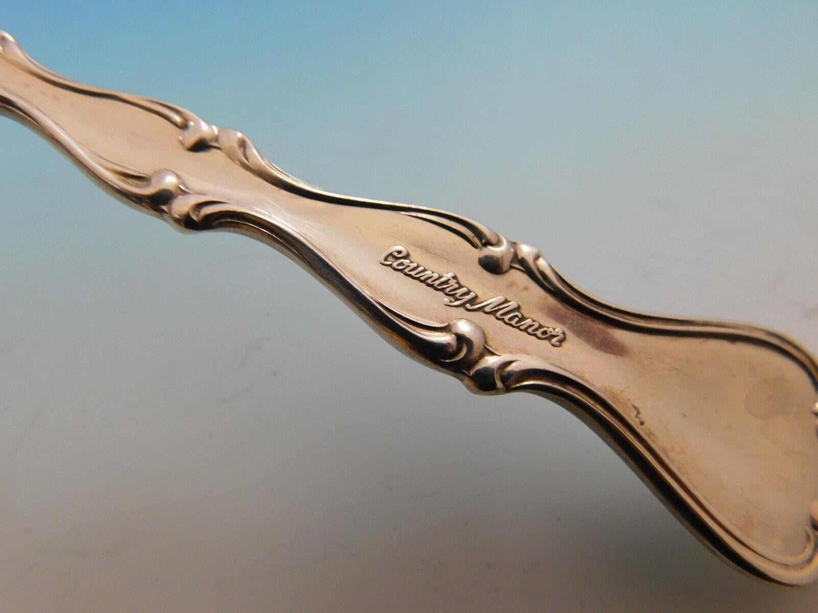 Country Manor by Towle Servizio di posate in argento sterling per 12 persone 66 pezzi in vendita 1