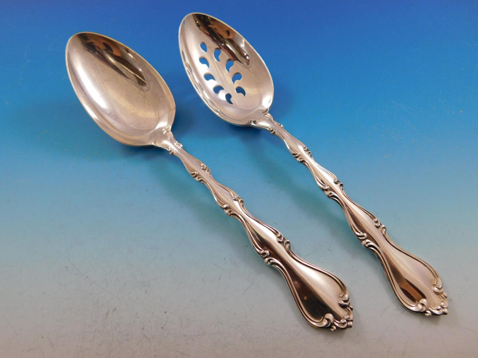 Country Manor by Towle Servizio di posate in argento sterling per 12 persone 66 pezzi in vendita 3