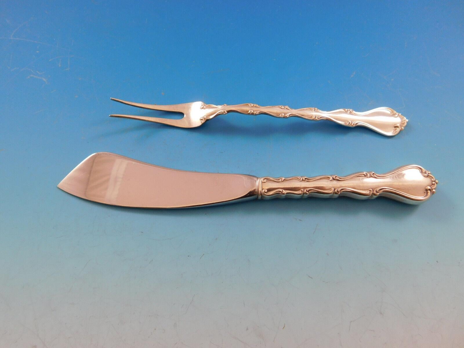 Country Manor by Towle Servizio di posate in argento sterling per 12 persone 66 pezzi in vendita 4