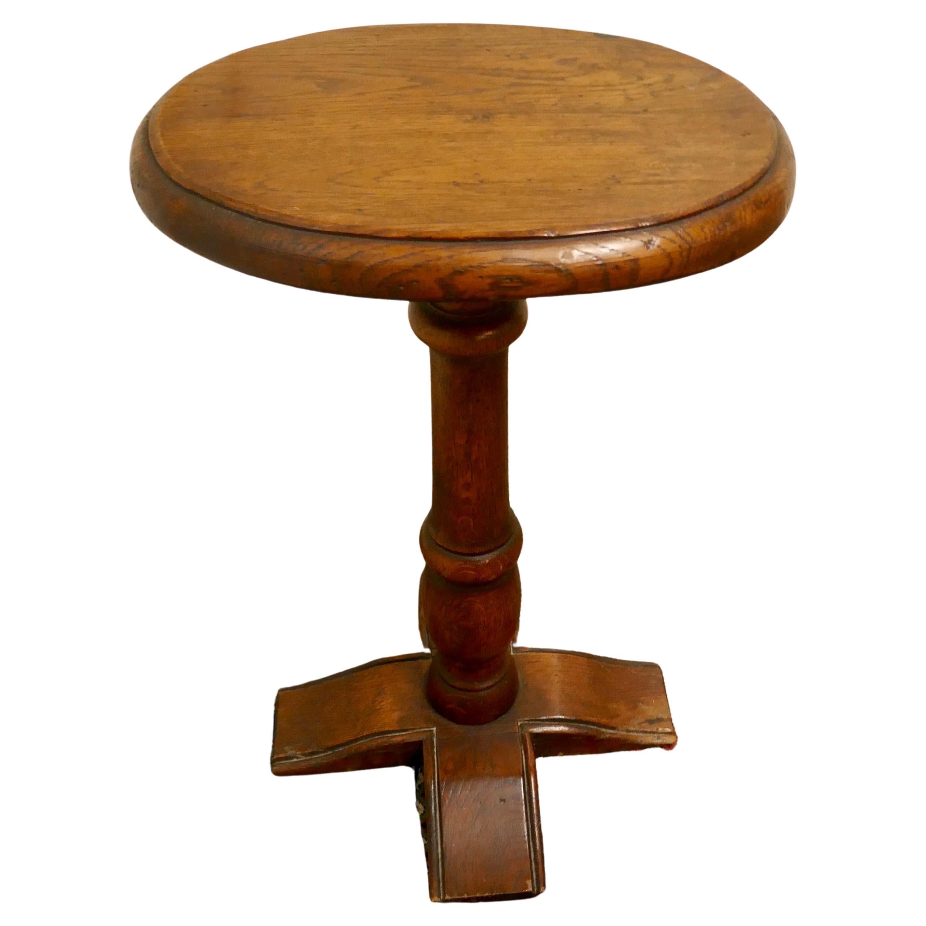 Country Oak Wine Table or Occasional Table