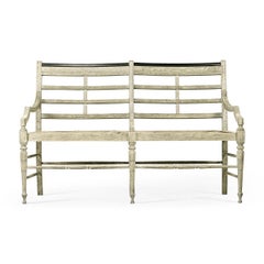 Country Painted Settee