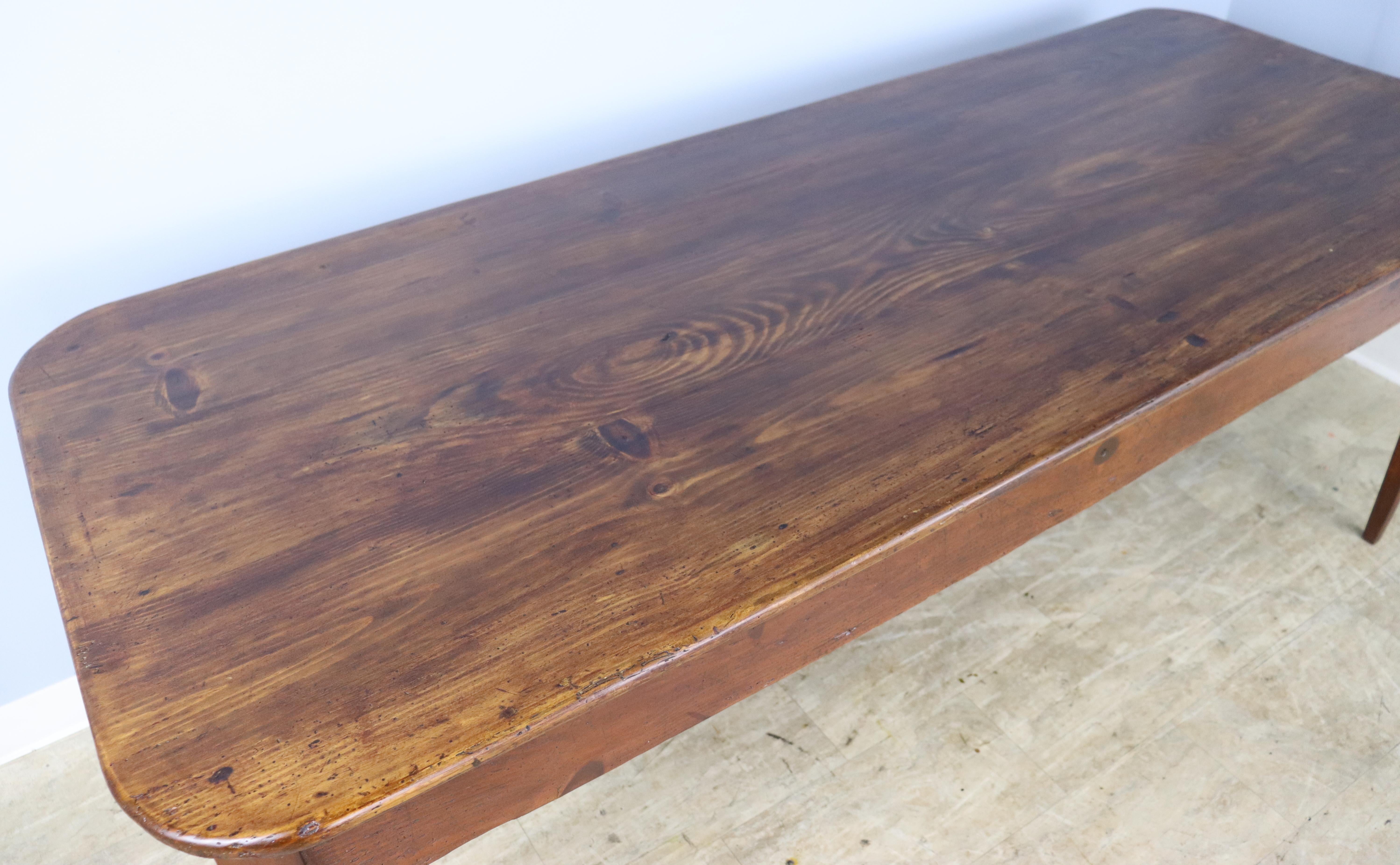 Country Pine Farm Table For Sale 2