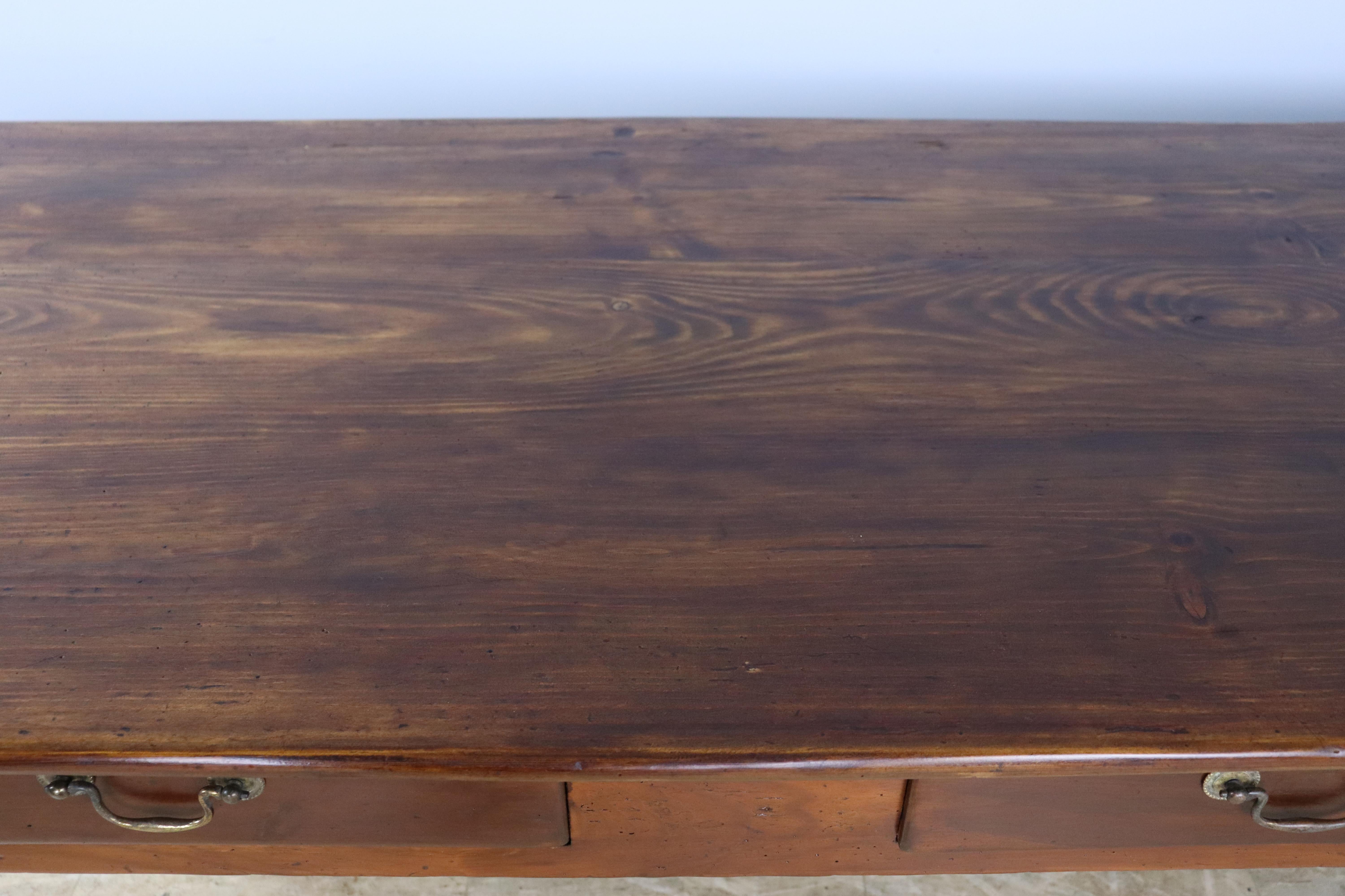 Country Pine Farm Table For Sale 4