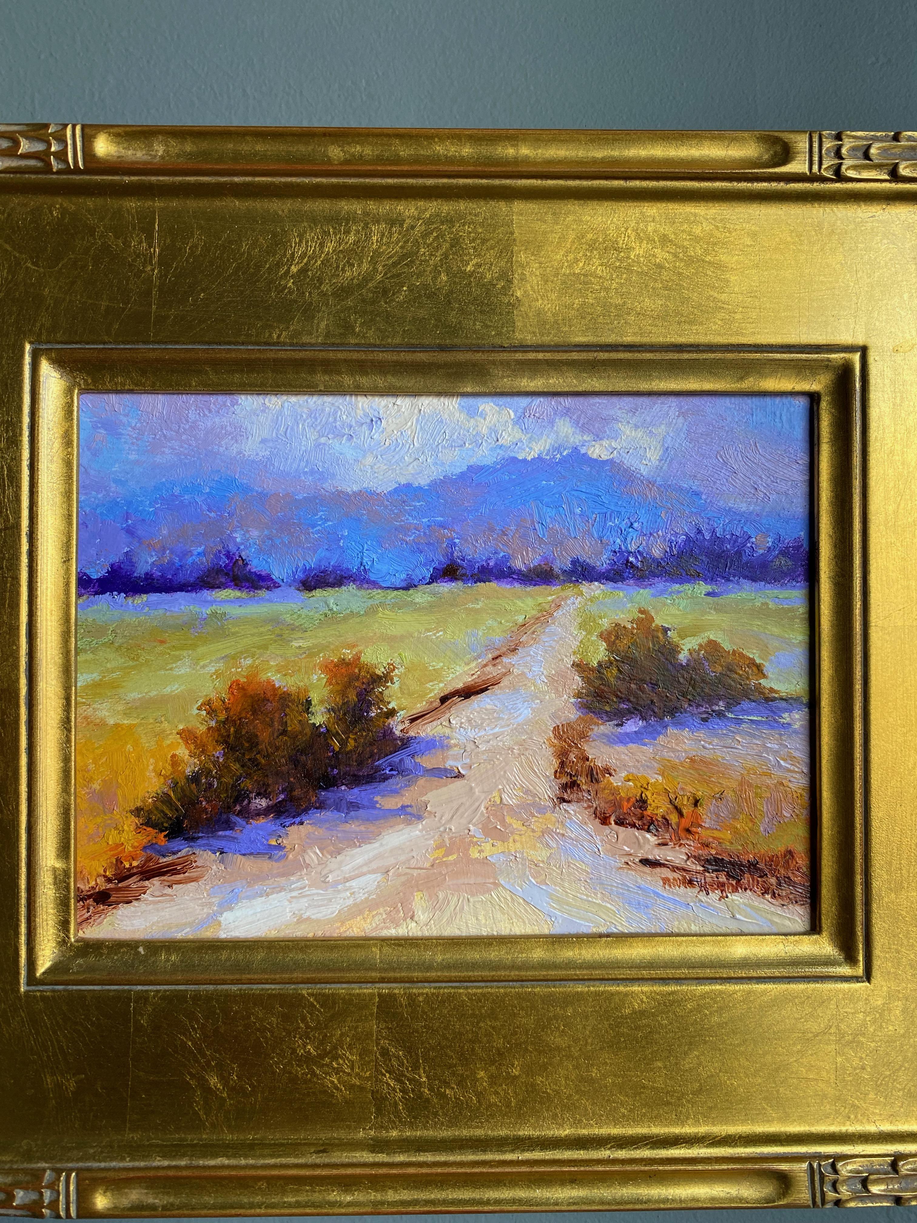 „Country Road“ von Nancy Leigh HIllis, ca. 2009 im Zustand „Gut“ im Angebot in Costa Mesa, CA