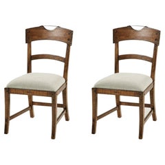 Country Rustic Dining Chairs (set of 2)