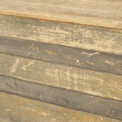 Country Rustic Weathered Trunk