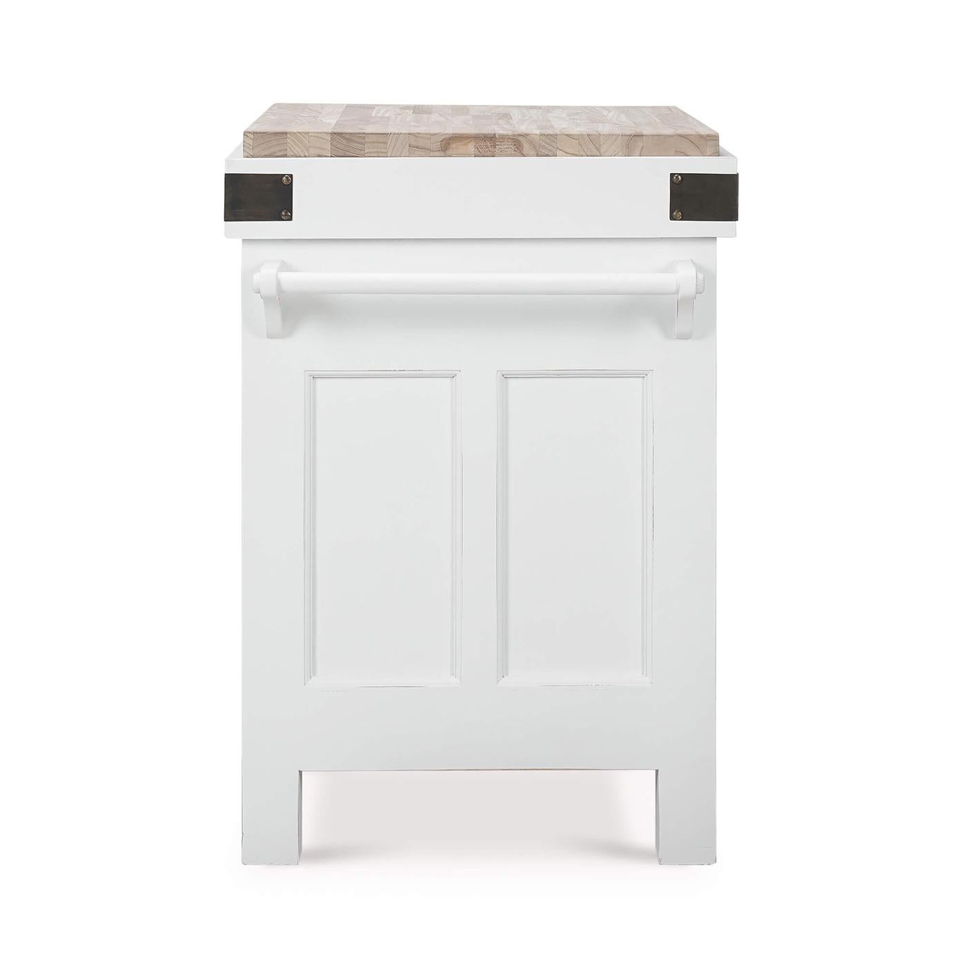 Indonésien Petit îlot de cuisine campagnard en vente