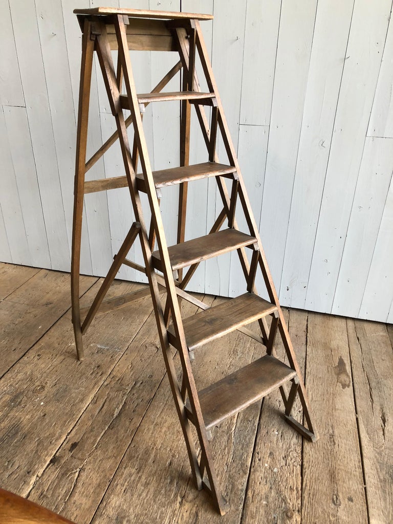 Country Store Ladder, 19th Century at 1stDibs