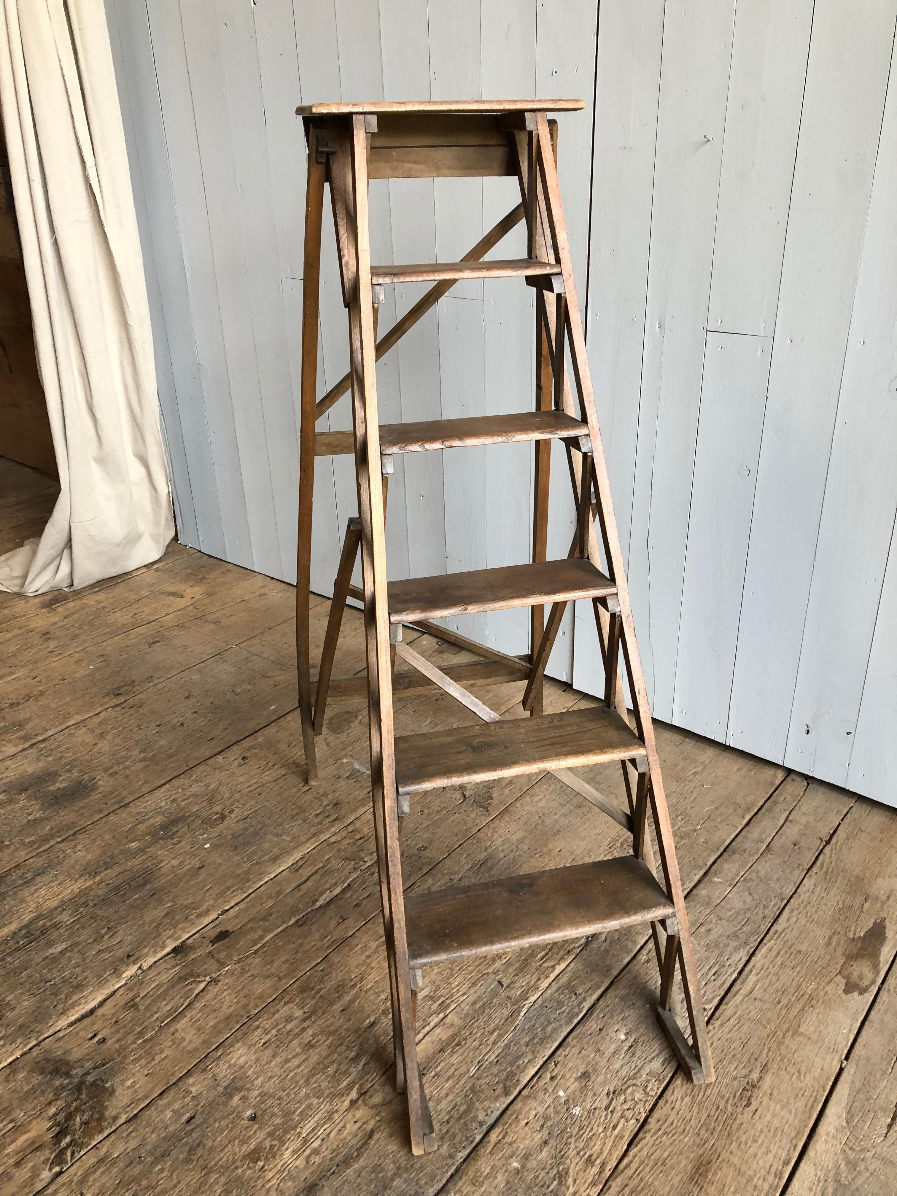 American Country Store Ladder, 19th Century