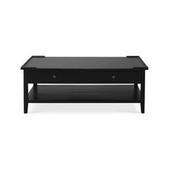 Country Style Coffee Table in Batavia Black