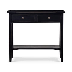 Country Style Console Table in Batavia Black