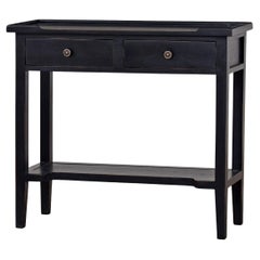 Country Style Console Table in Batavia Black