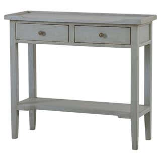 Rustic Stone Gray Console Table For Sale at 1stDibs
