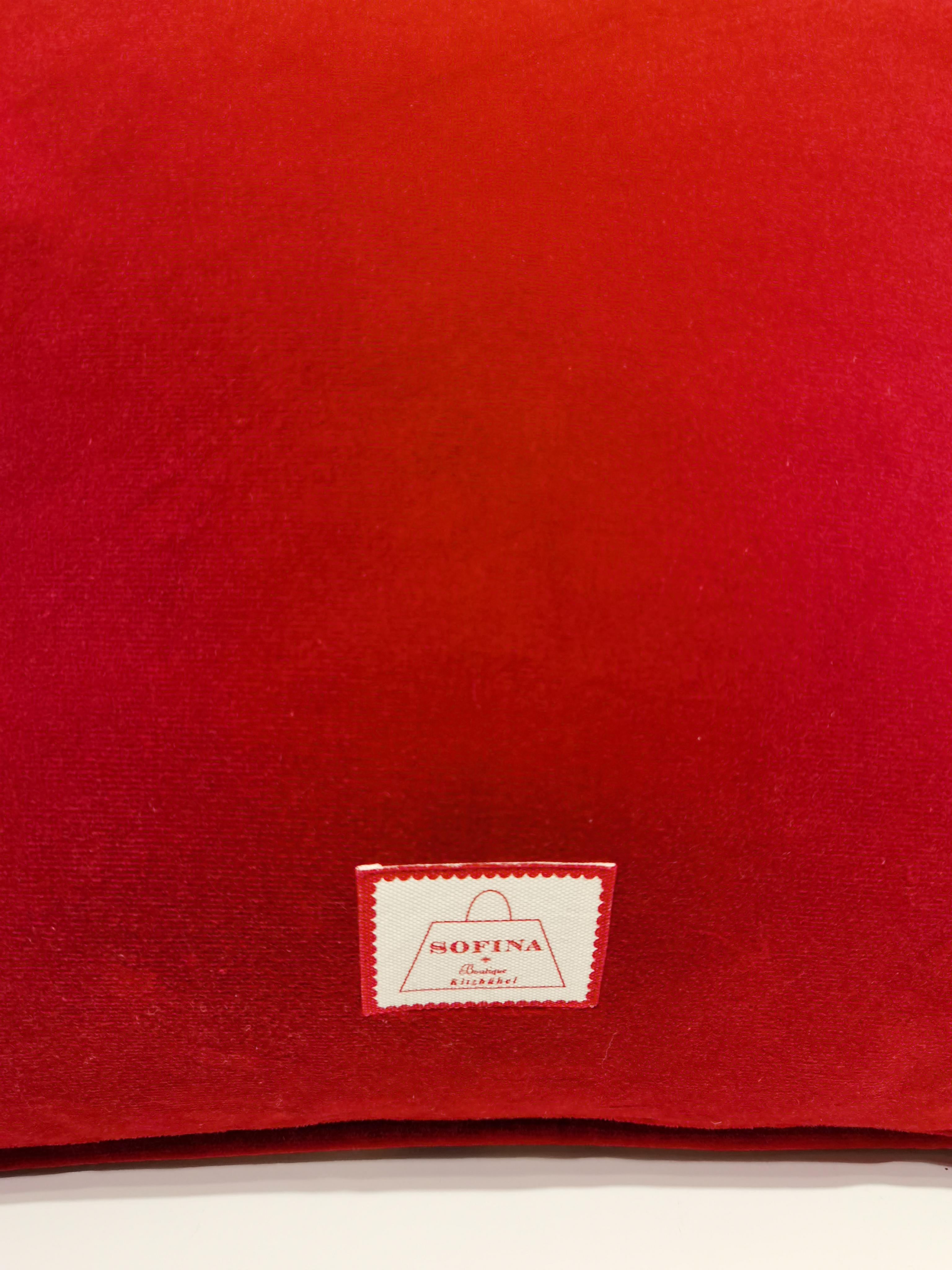 Handgefertigtes Kissen im Landhausstil von Sofina Boutique Kitzbuehel im Zustand „Neu“ im Angebot in Kitzbuhel, AT