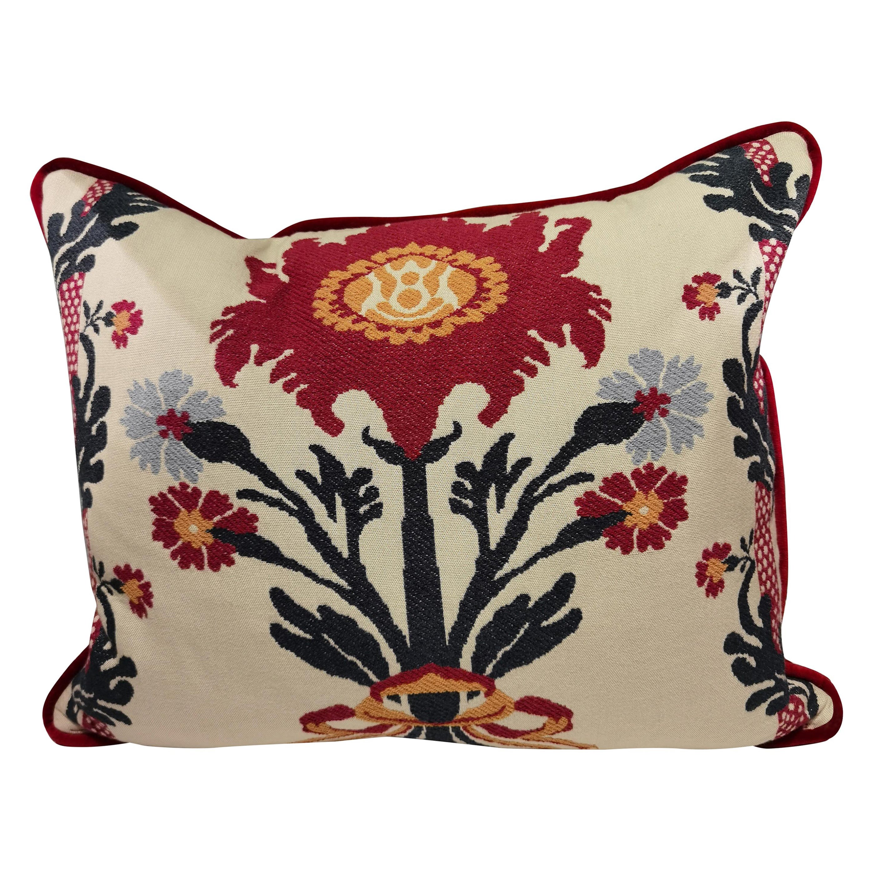 Cuscino fatto a mano in stile country Sofina Boutique Kitzbuehel