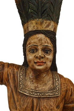 Country Style Native American Figure