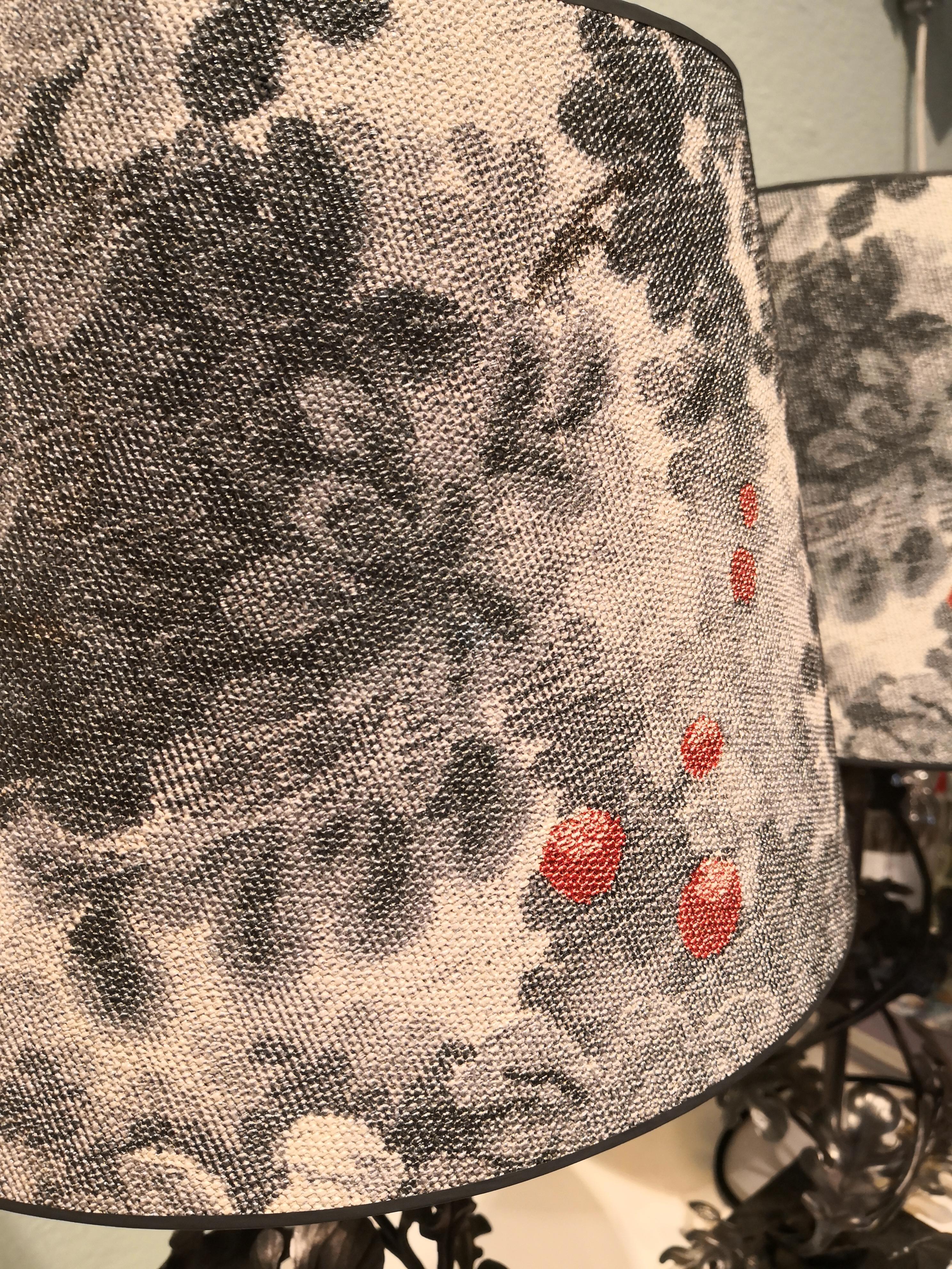 Landhausstil Paar Tischlampen Handmade Iron Sofina Boutique Kitzbühel (Österreichisch) im Angebot