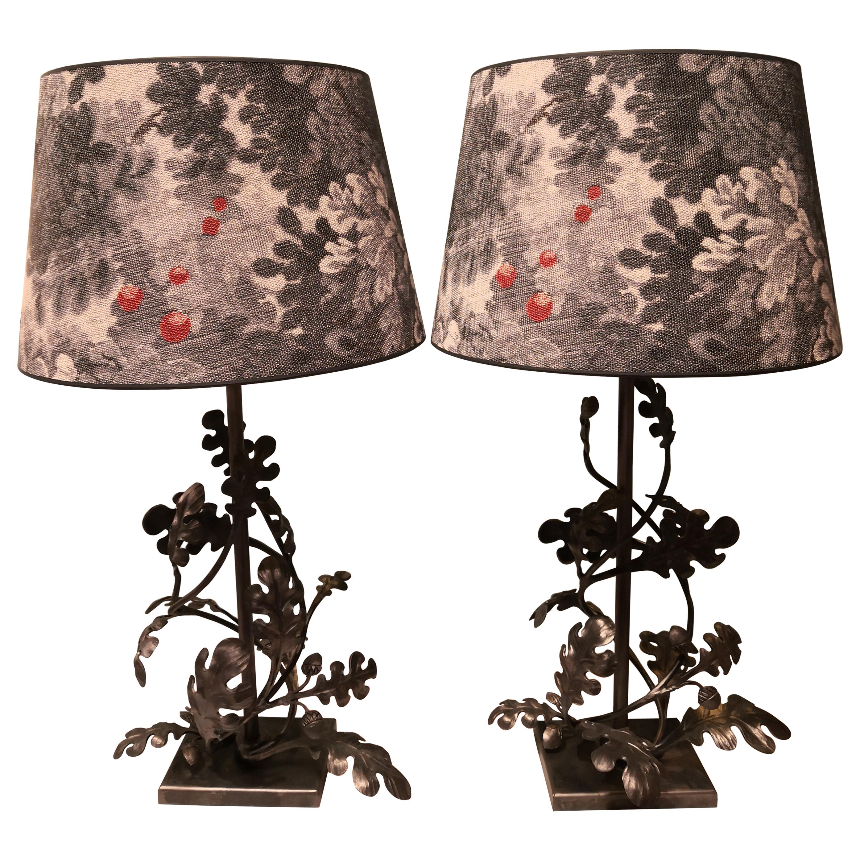 Paire de lampes de bureau artisanales Sofina Boutique Kitzbuehel