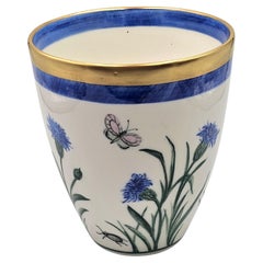 Vase en porcelaine de style champêtre peint à la main Sofina Boutique Kitzbühel