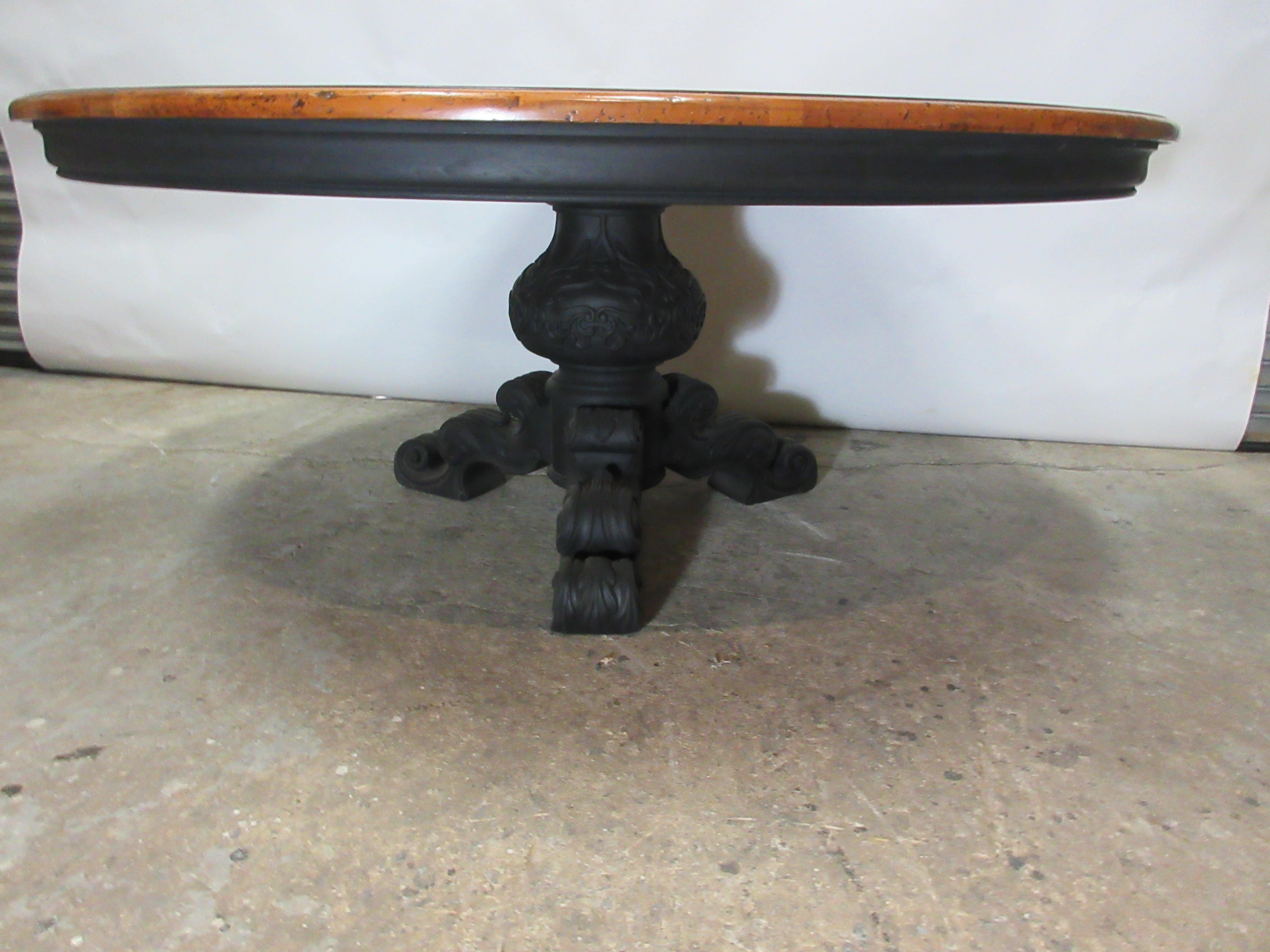 Swedish Country Style Round Dining Table