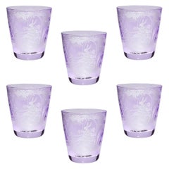 Juego de Seis Vasos de Pascua Estilo Campestre Morado Sofina Boutique Kitzbuehel
