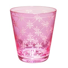 Set di sei bicchieri in vetro in stile country Rosa Sofina Boutique Kitzbuehel