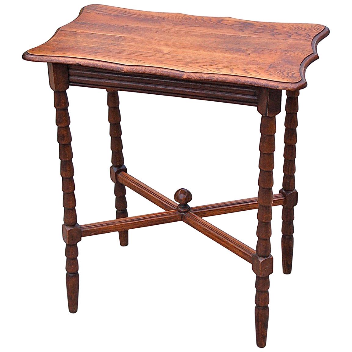 Country Style Side Table, Early 20th Century For Sale