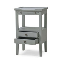 Country Style Side Table in Charleston Gray
