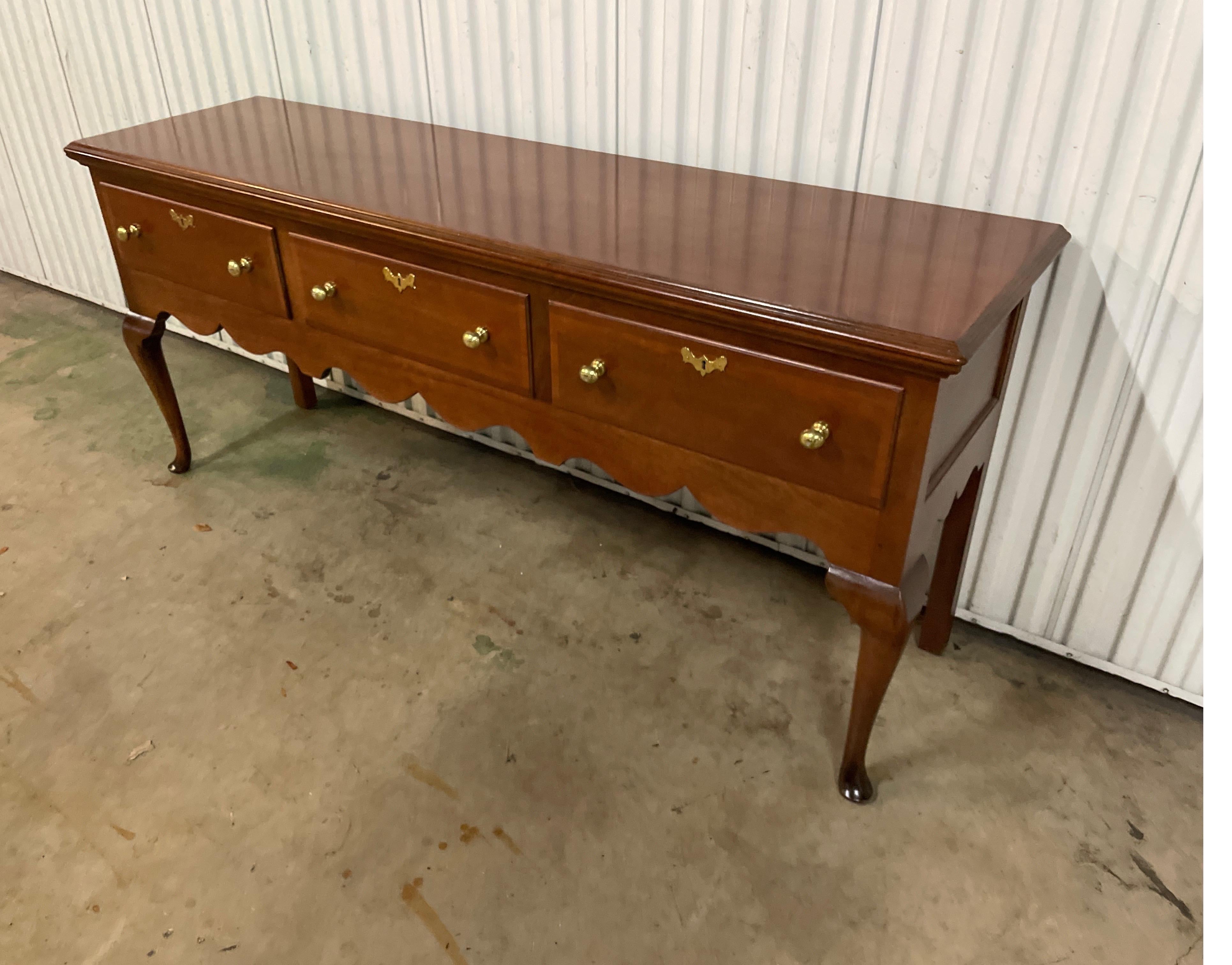 American Country Style Sideboard / Buffet by Kittinger For Sale
