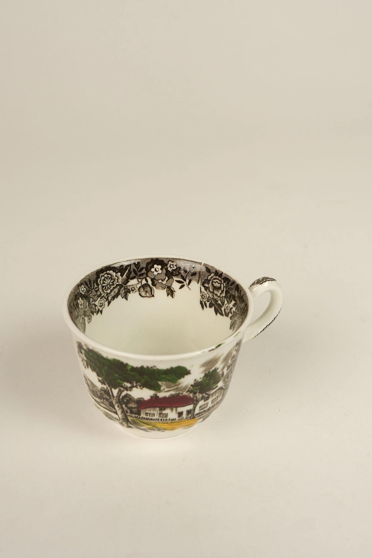 Landhausstil W.H. Grindley & Co. 9 Pieces Kaffeeservice im Angebot 4