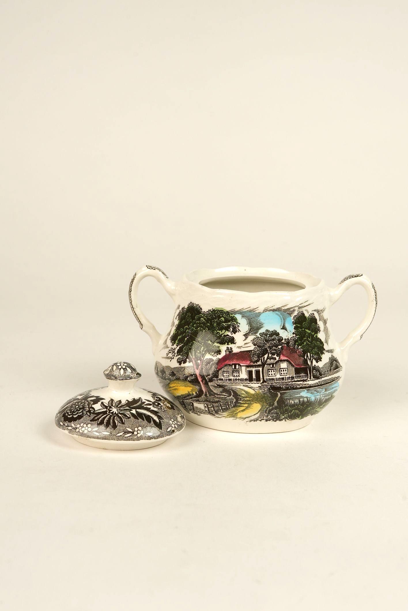 Landhausstil W.H. Grindley & Co. 9 Pieces Kaffeeservice im Angebot 7