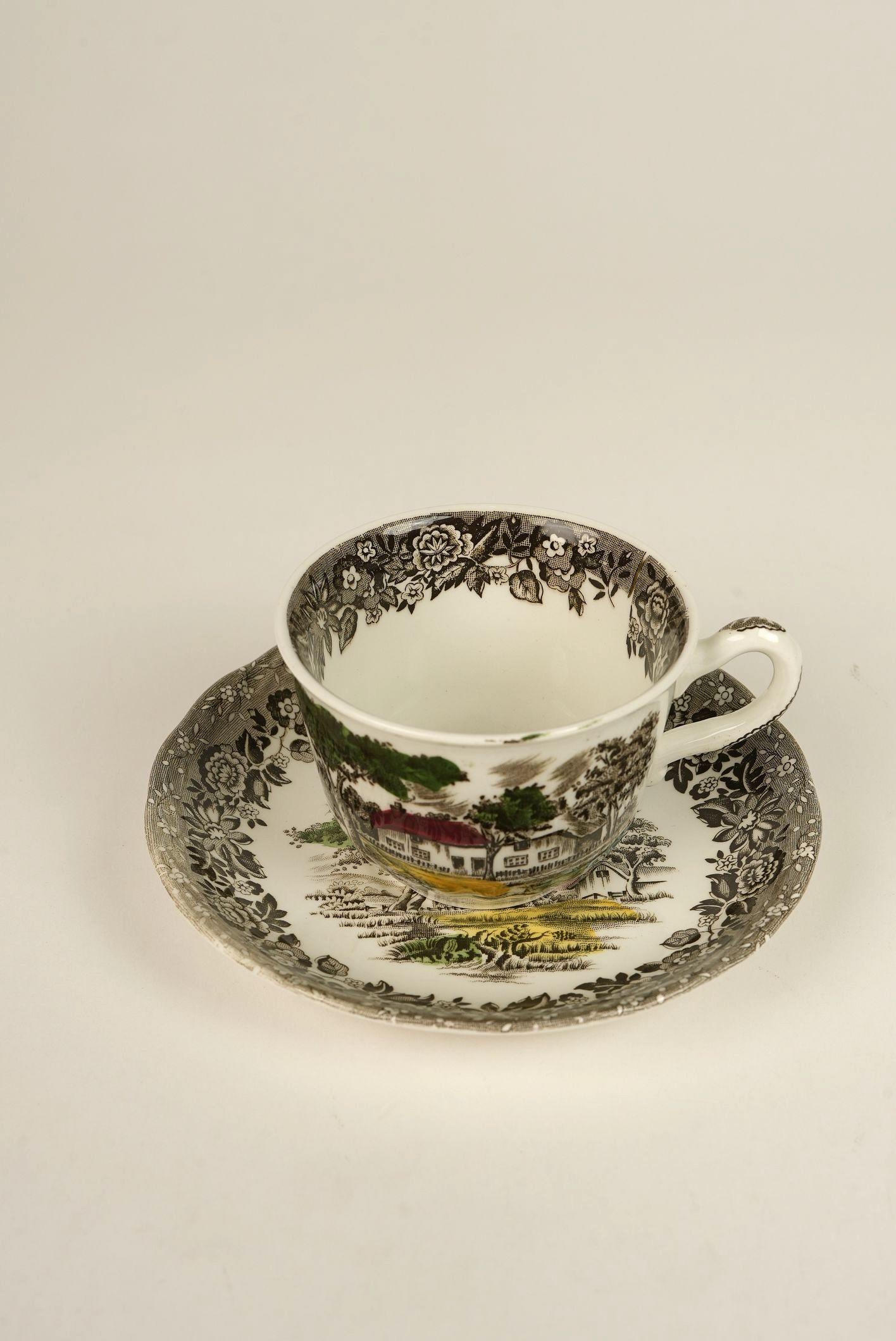 Landhausstil W.H. Grindley & Co. 9 Pieces Kaffeeservice im Angebot 1