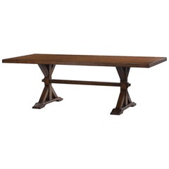 Country Trestle Dining Table