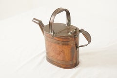 Country Victorian Copper Watering Can, Jug with Handle, Scotland 1880, H1129