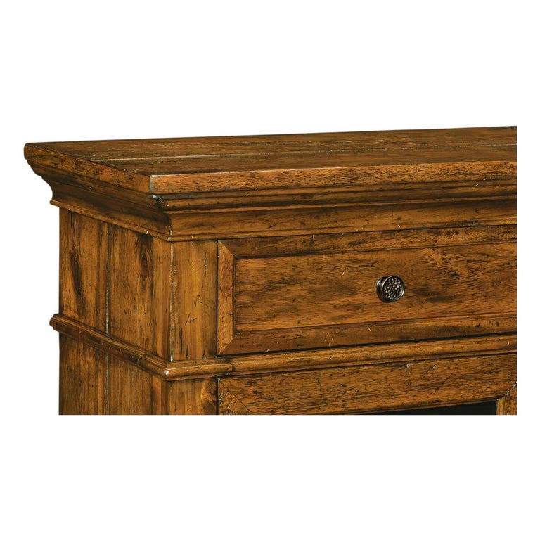 Country Walnut Display For Sale at 1stDibs