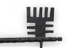 Country Wrought Iron Key Hatrack
