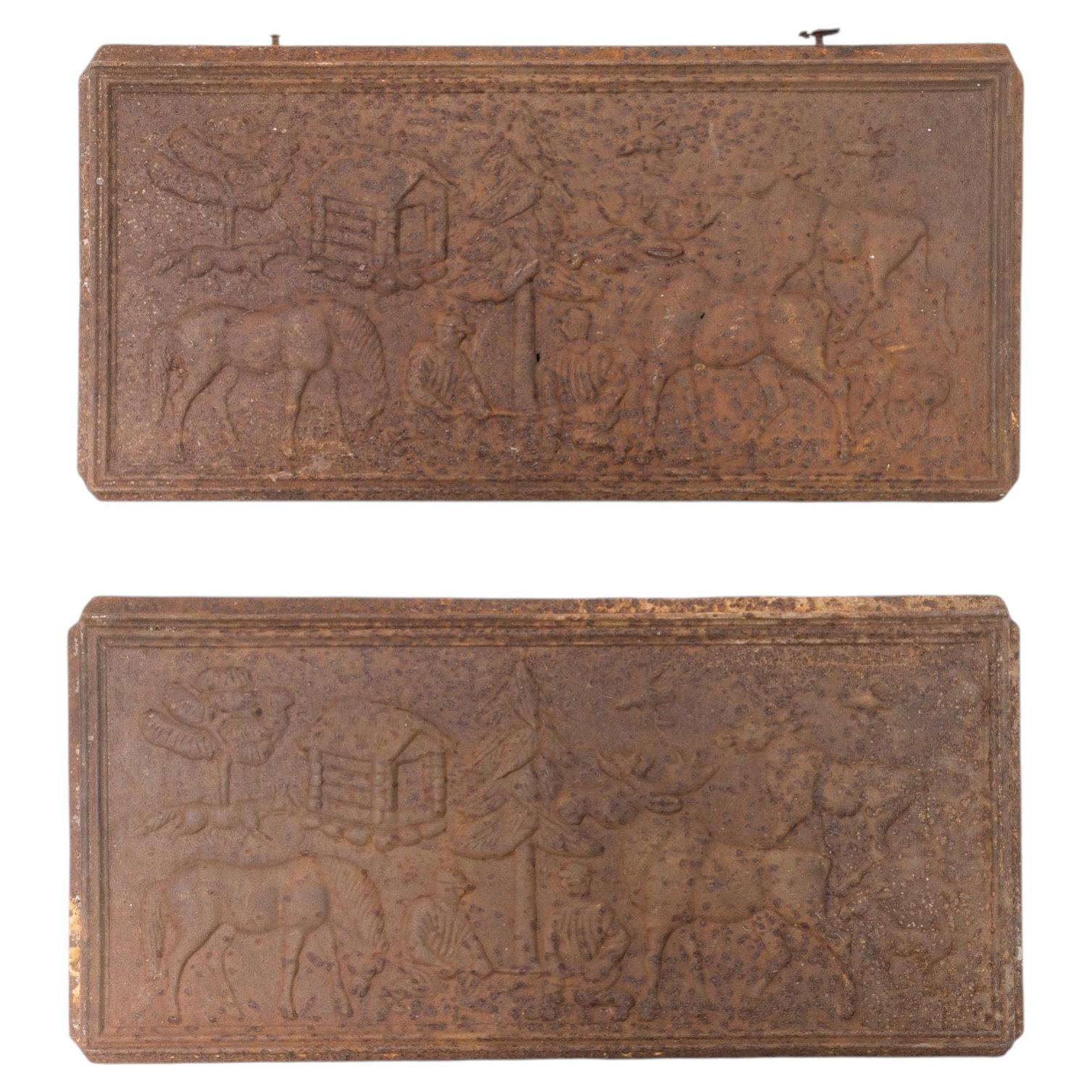 Countryscape Cast Iron Stove Plates