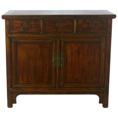 Countryside Three-Drawer Chinese Cabinet
