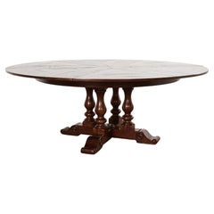 County English Style Mahogany Dining Table by Theodore Alexander
