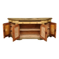 County French Patinated and Hand Painted Buffet