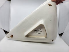 Coupe colossale Roger Capron en céramique Francaise Vallauris Côte-d'Azur 1950