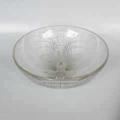 "Coupe Coquilles" by René Lalique a Clear Glass Bowl, French, Circa 1930