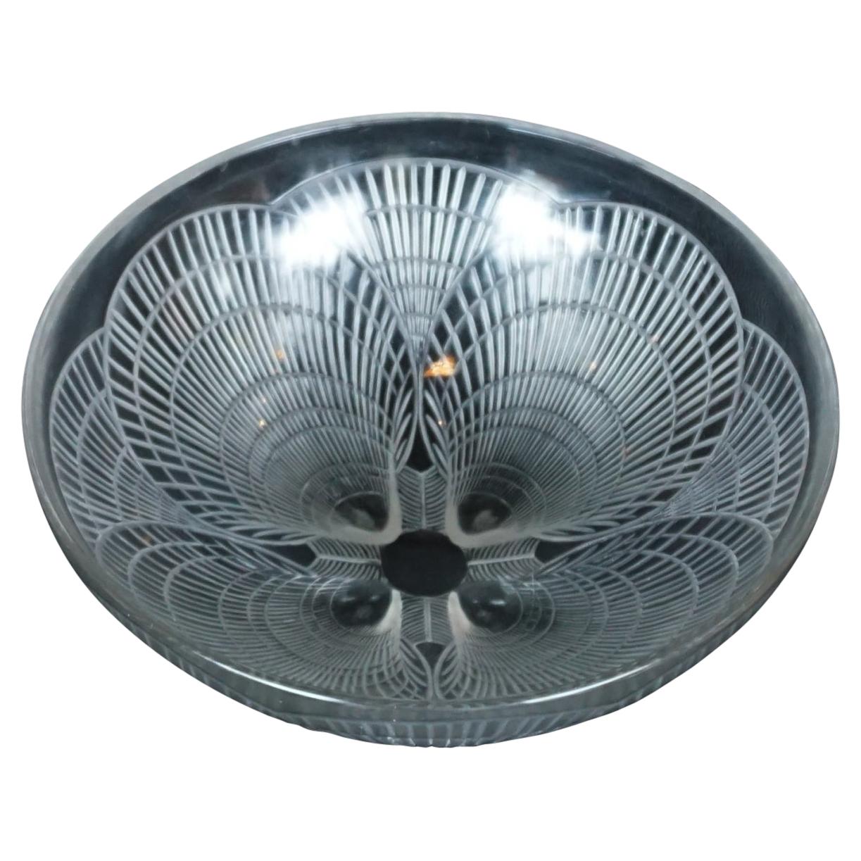 "Coupe Coquilles" by René Lalique a Clear Glass Bowl, French, Circa 1930